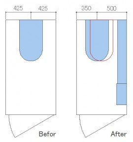 トイレのビフォーアフター トイレのビフォーアフター
